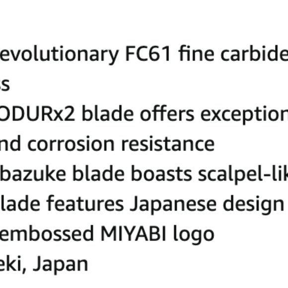 Miyabi Artisan SG2 8 inch Chef's Knife - Picture 6 of 7